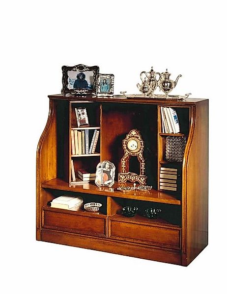 Xlmoebel TV-Schrank Wohnzimmermöbel TV-Schrank Lowboard Regal Holz braun TV günstig online kaufen