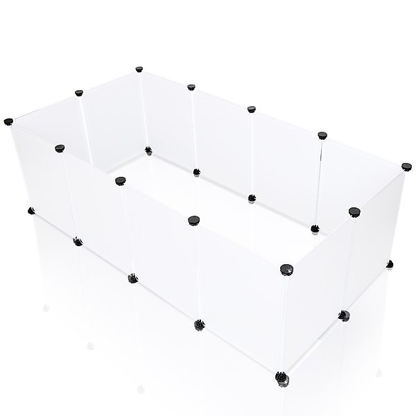 Clanmacy Freigehege Freigehege DIY Kaninchenstall Welpenzaun günstig online kaufen