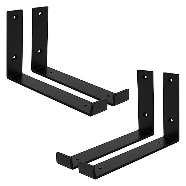 ML-DESIGN Wandregalhalter Regalhalterung L-Form aus Metall, günstig online kaufen