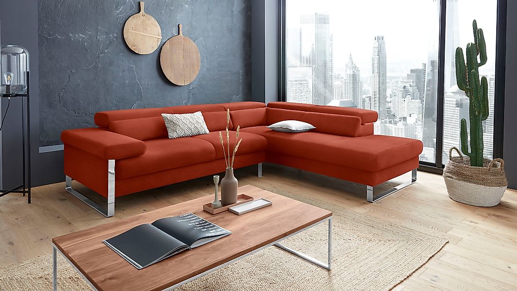 W.SCHILLIG Ecksofa finn, toller Sitzkomfort, L-Form, günstig online kaufen