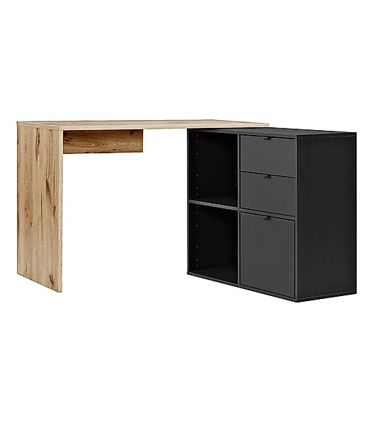 mokebo Eckschreibtisch Der Produktive (mit 2 günstig online kaufen