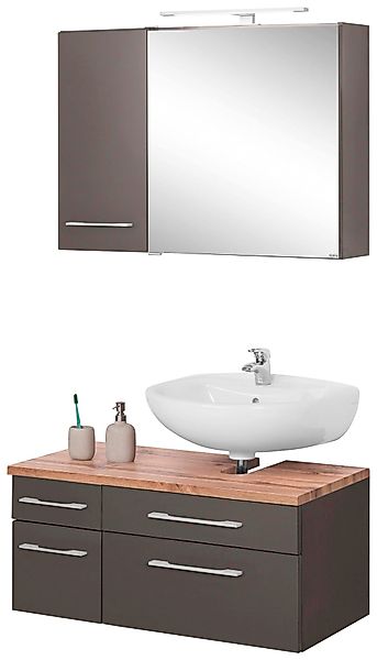 welltime Badmöbel-Set "Davos" 3 Stk. tlg. günstig online kaufen