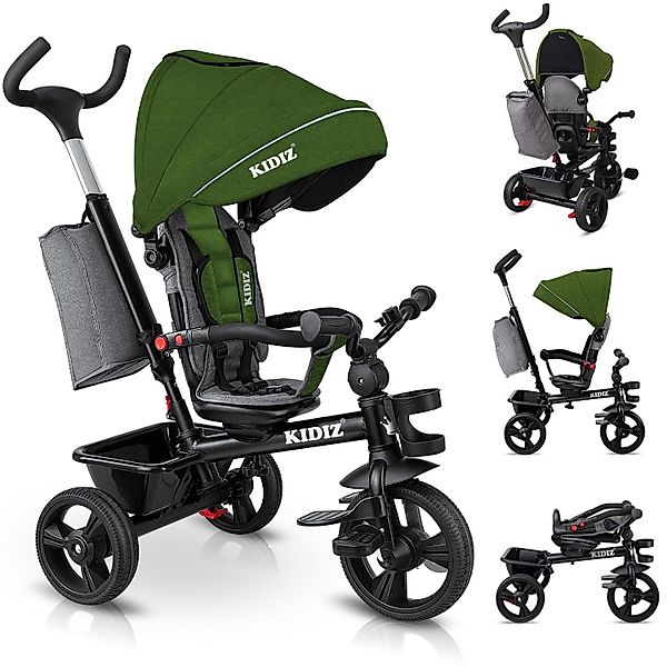 KIDIZ Dreirad, Dreirad 5in1 Kinderdreirad mit günstig online kaufen
