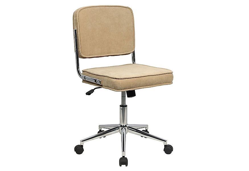 SVITA Schreibtischstuhl LIV, Höhenverstellbar, Bezug aus Cord, Bürostuhl, R günstig online kaufen