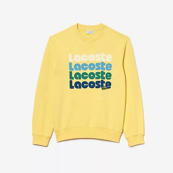 Lacoste Sweatshirt Sweatshirt mit ausgewaschenem Ombré-Print günstig online kaufen