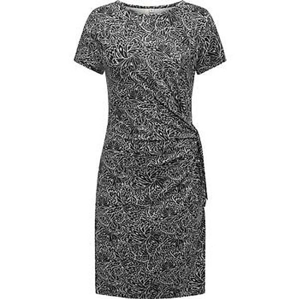Ragwear Shirtkleid Knotta Print Kurzarm Sommerkleid mit seitlichem Bindeban günstig online kaufen