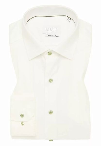 Eterna Langarmhemd - weißes Businesshemd - Modern Fit Hemd - Basic Hemd günstig online kaufen