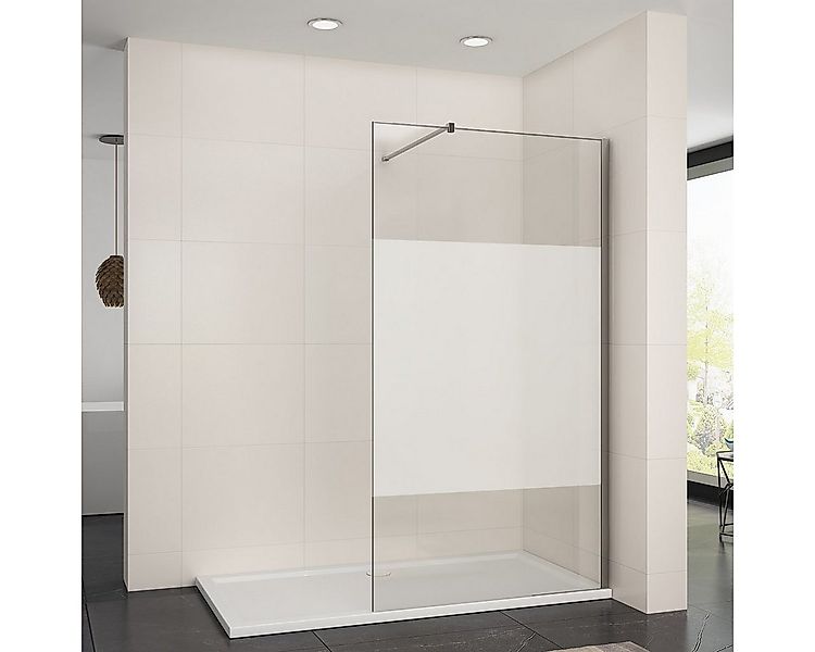 SONNI Walk-in-Dusche Walk in Duschwand Duschabtrennung 80-140 x 200cm, 8mm günstig online kaufen