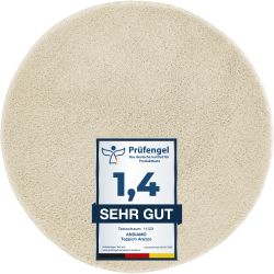 Andiamo Badematte "Arezzo" Höhe 16 mm rutschhemmend beschichtet fußbodenhei günstig online kaufen