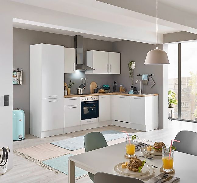 BASIC by Balculina Winkelküche "Turin" Stellbreite 280x175 cm, wahlweise mi günstig online kaufen