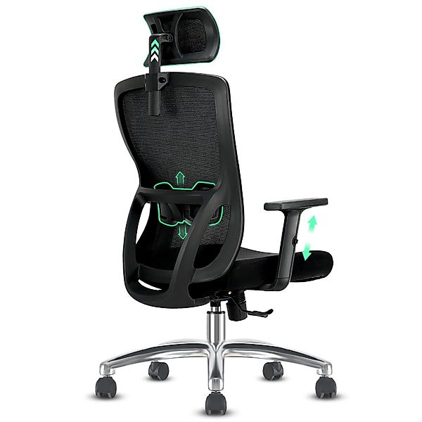 Durrafy Bürostuhl Ergonomischer Stuhl Drehstuhl Schreibtischstuhl günstig online kaufen