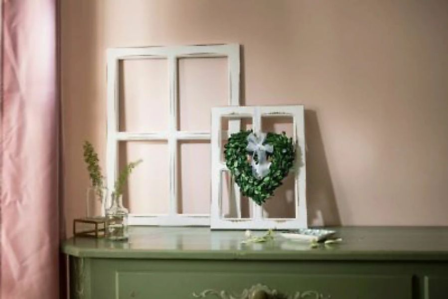 HOME Living Dekofenster Shabby Dekoobjekte weiß günstig online kaufen