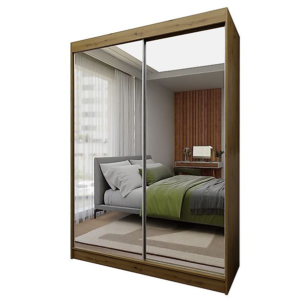 Beautysofa Schiebetürenschrank Doroti (modernes Garderobeschrank, 120, günstig online kaufen