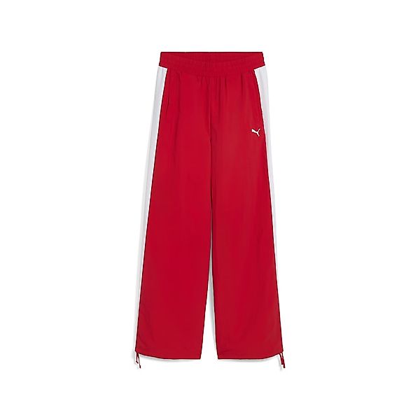PUMA Sporthose "T7 Relaxed Gewebte Trainingshose Damen" günstig online kaufen