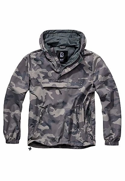 Brandit Allwetterjacke "Brandit Herren Summer Pull Over Jacket" 1 Stk. tlg. günstig online kaufen