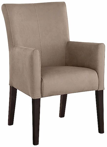 Home affaire Esszimmerstuhl »King« () Polsterstuhl, Armlehnstuhl, Gestell M günstig online kaufen