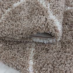 Ayyildiz Teppiche Hochflor-Teppich "SALSA 3201" rund 50 mm Höhe auch rechte günstig online kaufen