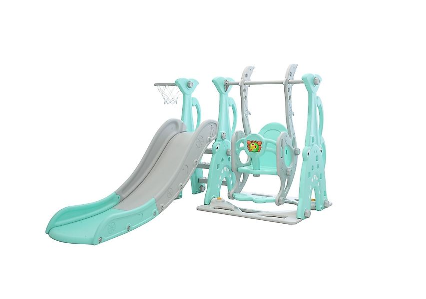 Clamaro Indoor-Rutsche Rutsche, Schaukel für Kinder, Garten, Baby, Basketba günstig online kaufen