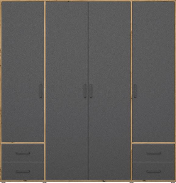 rauch Drehtürenschrank "Kleiderschrank Schrank Garderobe Wäscheschrank VOYA günstig online kaufen