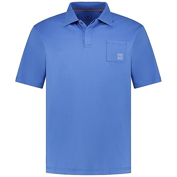 Lerros Basic-Poloshirt mit Cooling Effect Farbe blau Größe: 3XL günstig online kaufen