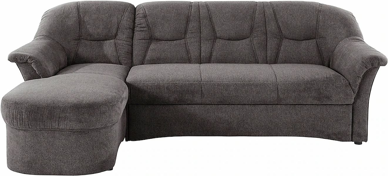 DOMO collection Ecksofa "Sarafina zeitlos&bequem, optional mit Federkern, B günstig online kaufen