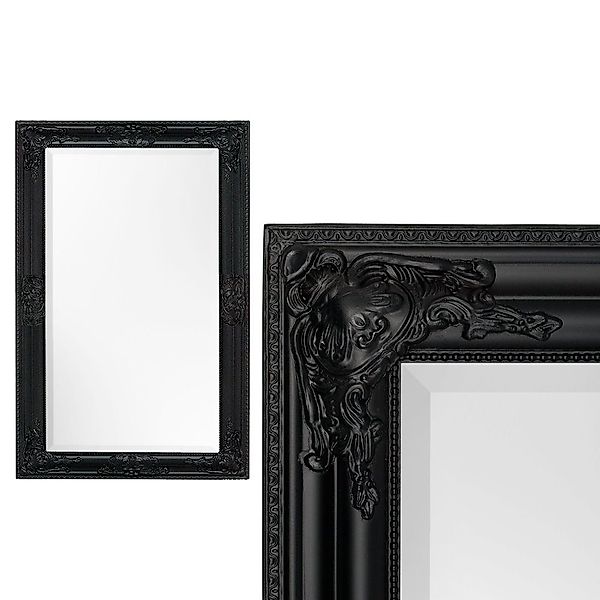 LebensWohnArt Wandspiegel Eleganter Barock-Spiegel BESSA 70x50cm günstig online kaufen