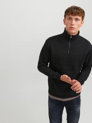 Jack & Jones Herren Stehkragen Pullover JJEBRADLEY - Relaxed Fit günstig online kaufen