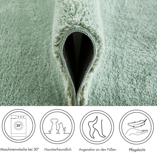 Andiamo Badematte "Arezzo" Höhe 16 mm rutschhemmend beschichtet fußbodenhei günstig online kaufen