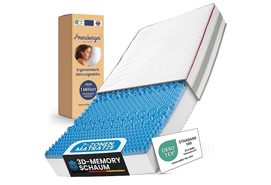 Kaltschaummatratze Arensberger Kaltschaum Matratze FLEXX, 25cm Höhe, Arensb günstig online kaufen