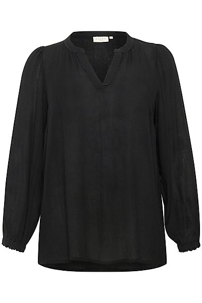 KAFFE Curve Langarmbluse Langarm-Bluse KCnoah Große günstig online kaufen