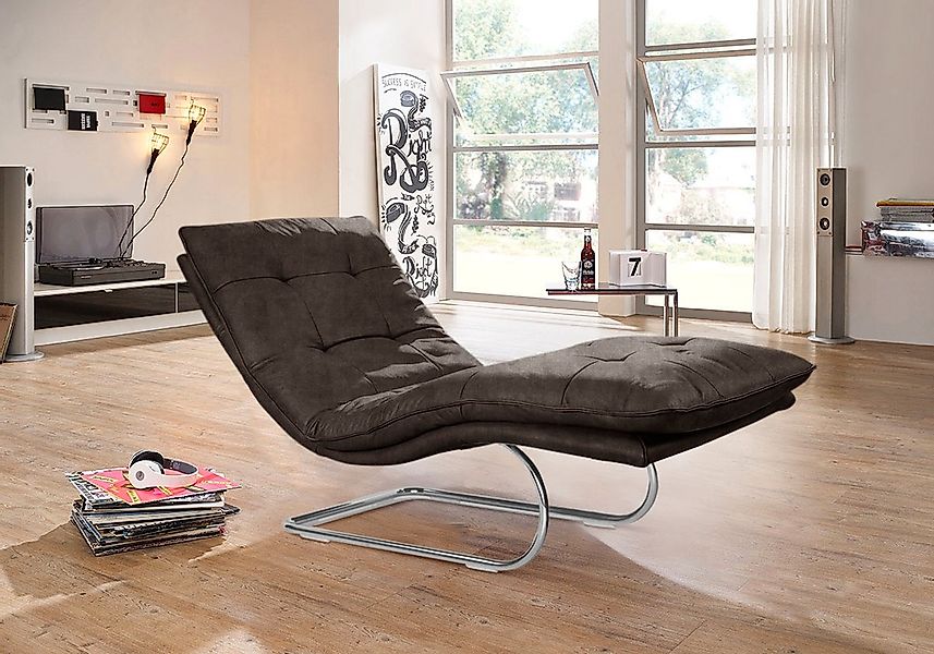 W.SCHILLIG Relaxliege "daily dreams" in Waffelkissen-Optik, wahlweise mit M günstig online kaufen