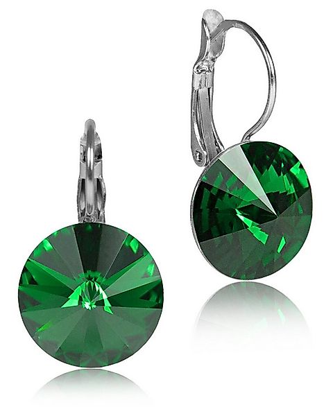 LUISIA® Paar Ohrhänger 12 mm Rivoli mit Kristallen von Swarovski®, Majes günstig online kaufen
