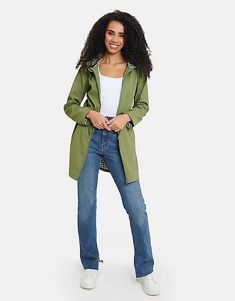 Threadbare Outdoorjacke Suzanna Rubberised Mac (1-St) mit tollem Kordelzug günstig online kaufen