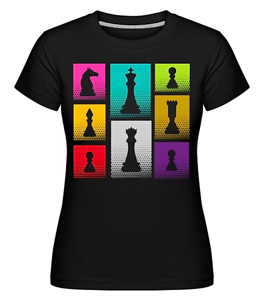 Pop Art Schach · Shirtinator Frauen T-Shirt günstig online kaufen