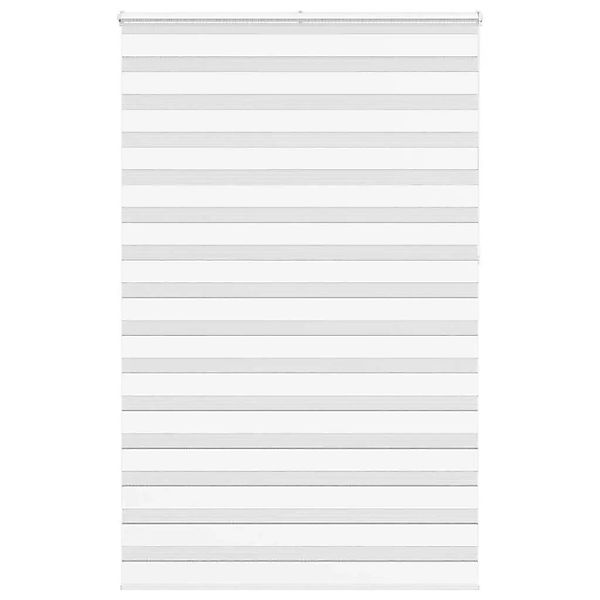 vidaXL Doppelrollo Weiß 145x230 cm Stoffbreite 140,9 cm Polyester 4014816 günstig online kaufen