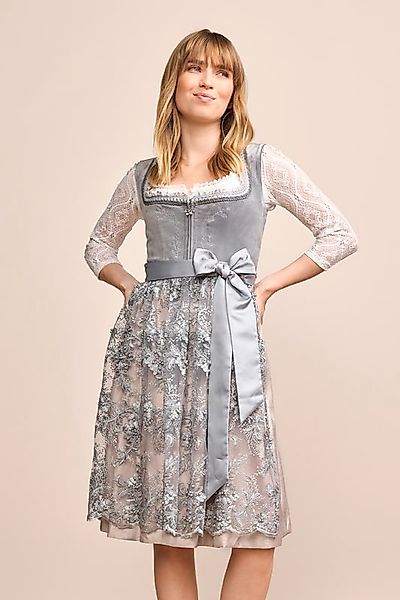 Krüger Madl Dirndl Krüger MADL Dirndl 'Kyle' 415569, Grau 60cm günstig online kaufen