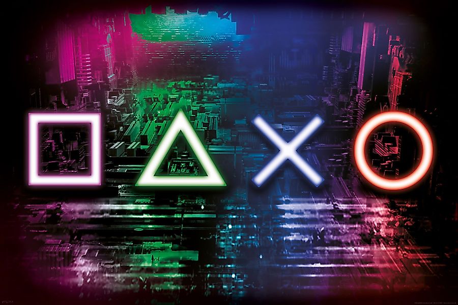 Poster Gaming - Poster - Neon günstig online kaufen