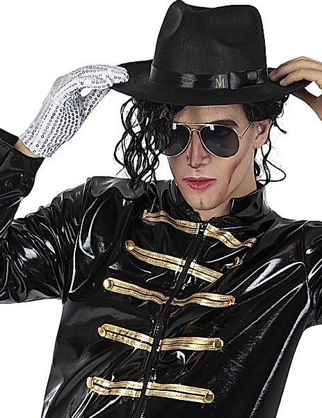 Kostüm Michael Jackson Hut und Handschuh Erwachsene günstig online kaufen