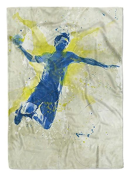 Sinus Art Handtücher SplashArt Sport Handtuch Strandhandtuch Saunatuch Kusc günstig online kaufen