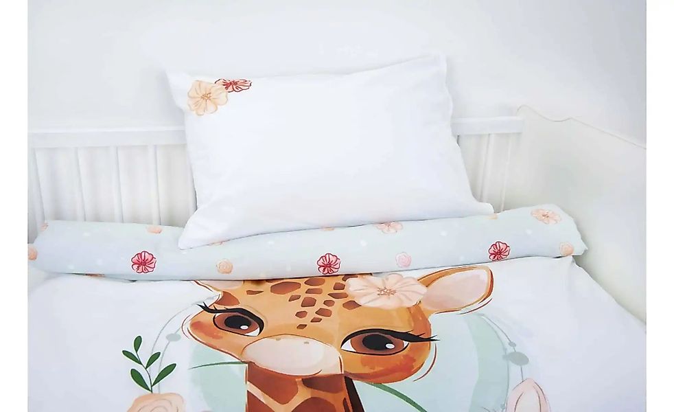 Herding Bettwäsche-Set  Giraffe ¦ mehrfarbig ¦ Maße (cm): B: 100 H: 1 Bettw günstig online kaufen