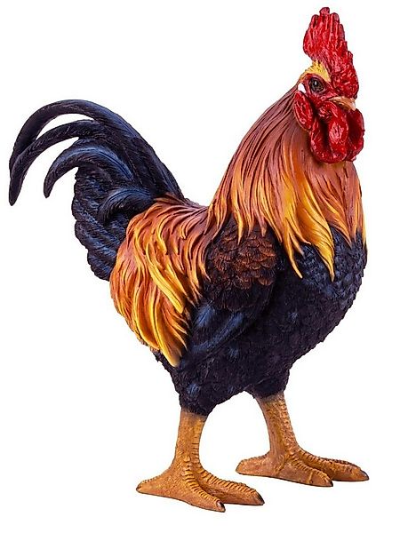 Geschenkestadl Tierfigur Hahn steht XL groß 35cm Tierfigur Dekoration Haus günstig online kaufen
