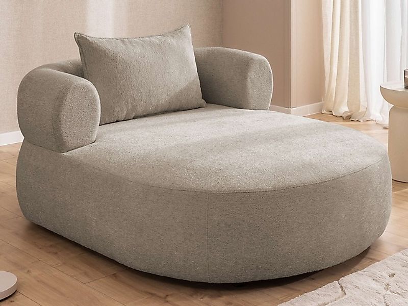Home affaire XXL-Sessel »LUSSAC Loveseat extra tief, große Sitzfläche, Maße günstig online kaufen