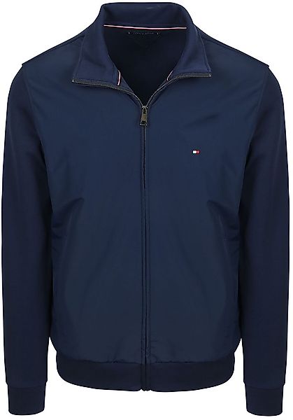 Tommy Hilfiger Cardigan Mix Intechno Jacket Navy - Größe L günstig online kaufen