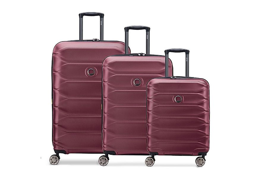Delsey Paris Trolleyset Meteor, 4 Rollen, (3-teilig, 3 tlg), Polycarbonat günstig online kaufen
