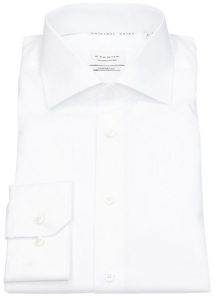 Eterna Businesshemd Comfort Fit bügelfrei Kentkragen günstig online kaufen