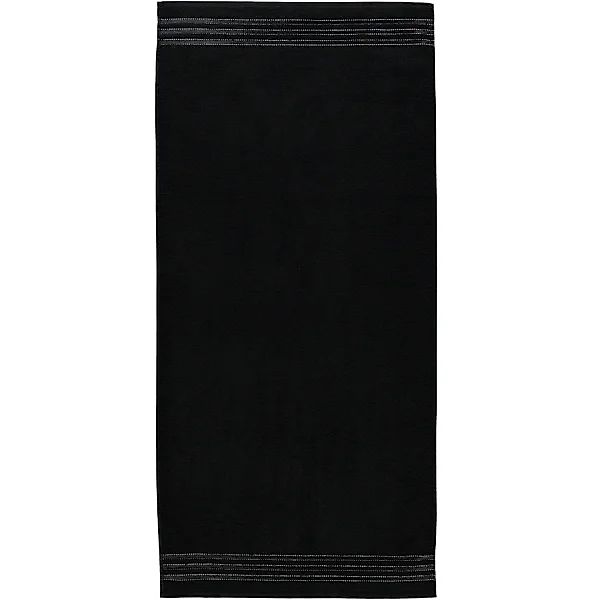 Vossen Cult de Luxe - Farbe: 790 - schwarz - Badetuch 100x150 cm günstig online kaufen