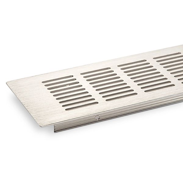 SOTECH Lüftungsgitter Lochblech 500 x 80 mm Edelstahloptik günstig online kaufen