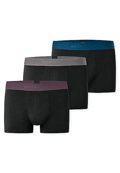 Schiesser Boxershorts "95/5 Multipacks" 3er Pack, mit farblich abgesetztem, günstig online kaufen