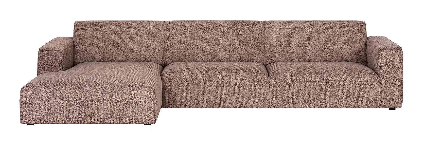 NADUVI Collection | Ecksofa Gionni links 3-Sitzer Chenille günstig online kaufen