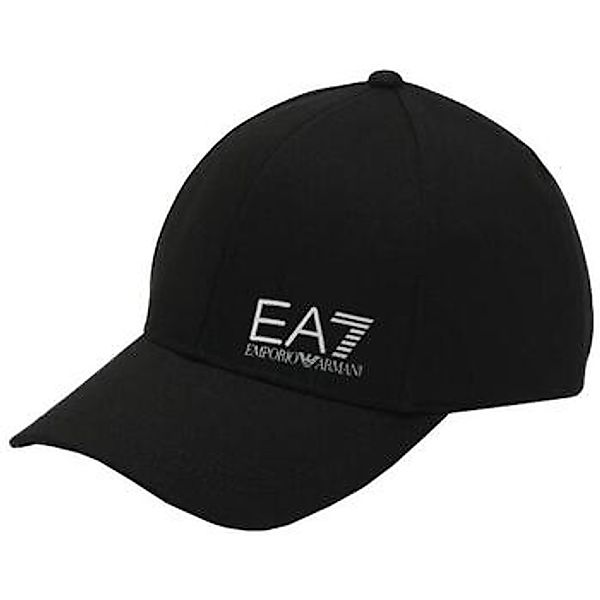 Ea7 Emporio Armani  Schirmmütze Core ID Baseball Cap Black/Silver günstig online kaufen